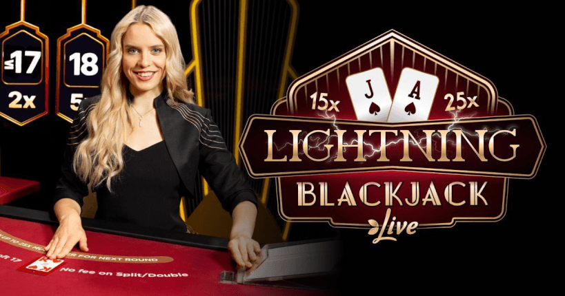 Lightning Blackjack Live